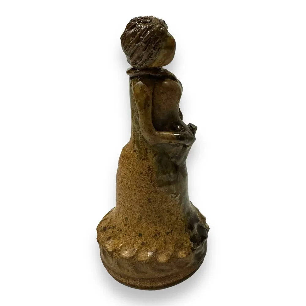 Pregnant Woman Mother Ceramic Figurine RLP